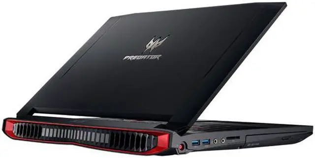 Alt view image 8 of 10 - Acer Predator 15 G9-591-70XR Gaming Laptop Intel Core i7 6700HQ (2.60 GHz) 16 GB DDR4 1 TB HDD 256 GB SSD NVIDIA GeForce GTX 980M 4 GB 15.6" Full HD 1920 x 1080 HD Webcam Windows 10 Home 64-Bit
