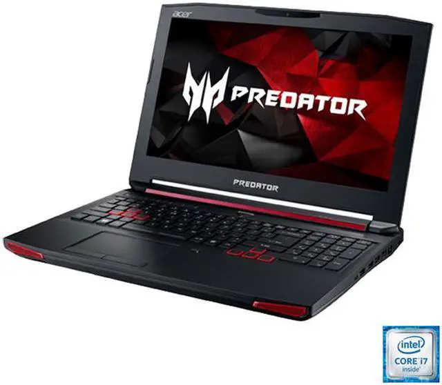 Main image of Acer Predator 15 G9-591-70XR Gaming Laptop Intel Core i7 6700HQ (2.60 GHz) 16 GB DDR4 1 TB HDD 256 GB SSD NVIDIA GeForce GTX 980M 4 GB 15.6" Full HD 1920 x 1080 HD Webcam Windows 10 Home 64-Bit