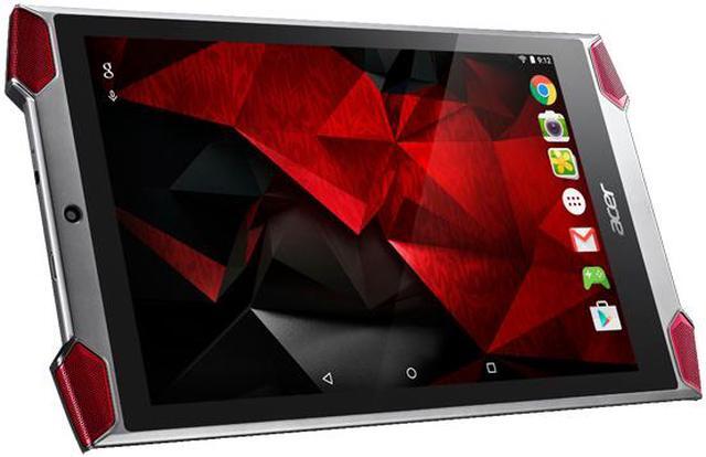 Alt view image 5 of 9 - Acer Predator GT-810-15NC Tablet Intel Atom x7-Z8700 1.6 GHz 2 GB LPDDR3 32 GB Internal Storage 8" Full HD 1920 x 1200 Touchscreen 2 MP Front / 5 MP Rear Camera Android 5.0 (Lollipop)