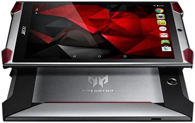 Alt view image 9 of 9 - Acer Predator GT-810-15NC Tablet Intel Atom x7-Z8700 1.6 GHz 2 GB LPDDR3 32 GB Internal Storage 8" Full HD 1920 x 1200 Touchscreen 2 MP Front / 5 MP Rear Camera Android 5.0 (Lollipop)