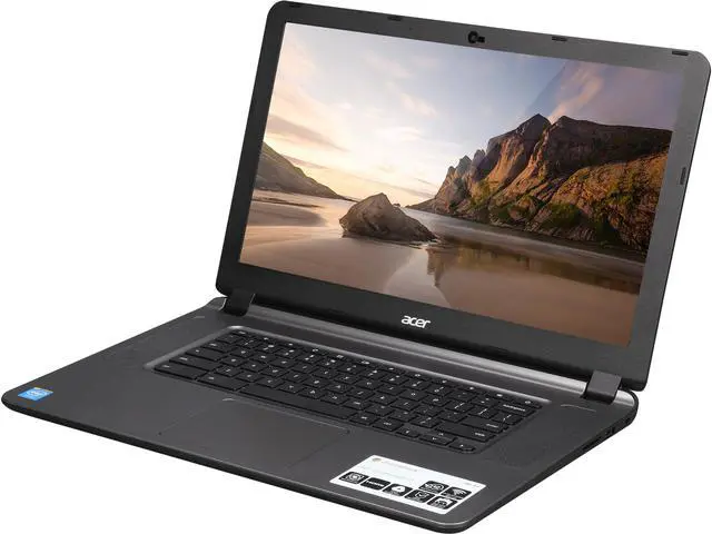 Main image of Acer CB3-531-C4A5 Chromebook Intel Celeron N2830 (2.16 GHz) 2 GB Memory 16 GB SSD 15.6" Chrome OS (Manufacturer Recertified)