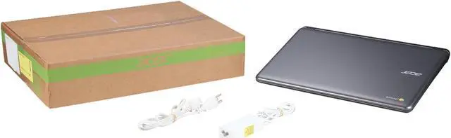 Alt view image 8 of 8 - Acer CB3-531-C4A5 Chromebook Intel Celeron N2830 (2.16 GHz) 2 GB Memory 16 GB SSD 15.6" Chrome OS (Manufacturer Recertified)