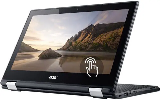Main image of Acer C738T-C44Z 11.6" Touchscreen LED (In-plane Switching (IPS) Technology) Chromebook - Intel Celeron N3150 Quad-core (4 Core) 1.60 GHz