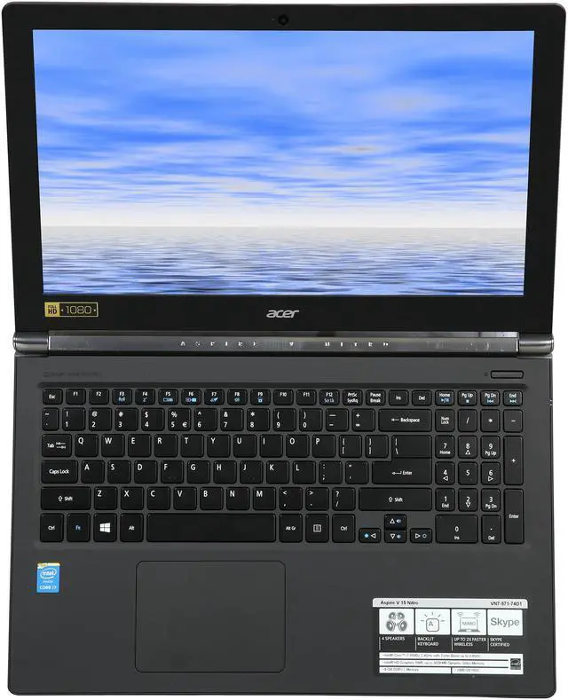 Alt view image 6 of 8 - Acer 15.6" VN7-571-74D1 Intel Core i7 5500U (2.40 GHz) Intel HD Graphics 5500 8 GB Memory 2 TB HDD Windows 8.1 64-bit Gaming Laptop (Manufacturer Recertified)