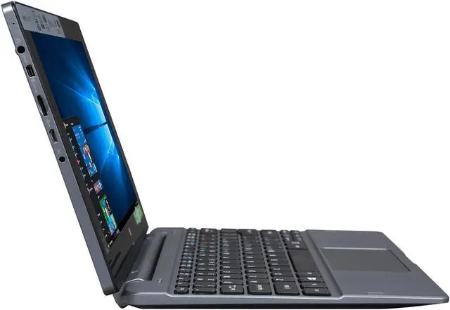 Alt view image 5 of 9 - Acer One 10 S1002-145A 2-in-1 Laptop Intel Atom Z3735F (1.33 GHz) 32 GB Flash Intel HD Graphics Shared memory 10.1" Touchscreen Windows 10 Home 32-Bit (Manufacturer Recertified)