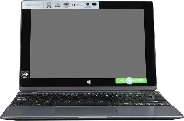 Alt view image 6 of 9 - Acer One 10 S1002-145A 2-in-1 Laptop Intel Atom Z3735F (1.33 GHz) 32 GB Flash Intel HD Graphics Shared memory 10.1" Touchscreen Windows 10 Home 32-Bit (Manufacturer Recertified)