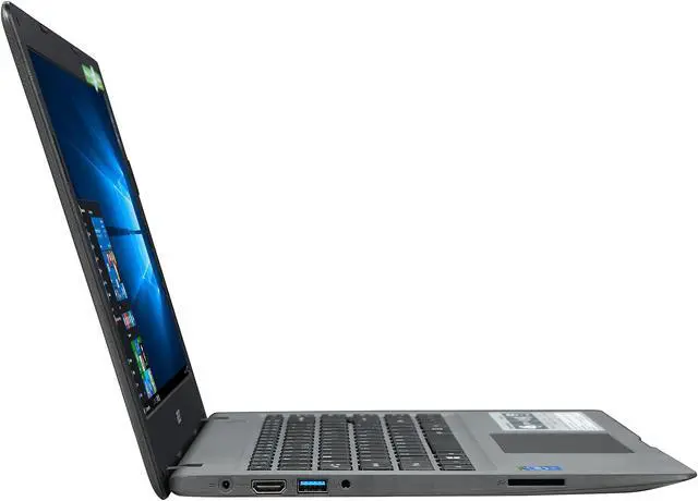 Alt view image 4 of 8 - Acer Laptop Aspire One Cloudbook AO1-431-C8G8 Intel Celeron N3050 (1.60 GHz) 2 GB DDR3L Memory 32 GB Flash SSD Intel HD Graphics 14.0" Windows 10 Home 64-Bit (Manufacturer Recertified)