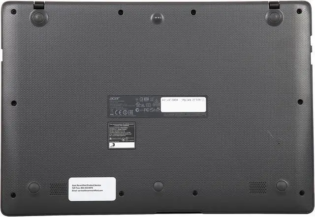 Alt view image 7 of 8 - Acer Laptop Aspire One Cloudbook AO1-431-C8G8 Intel Celeron N3050 (1.60 GHz) 2 GB DDR3L Memory 32 GB Flash SSD Intel HD Graphics 14.0" Windows 10 Home 64-Bit (Manufacturer Recertified)