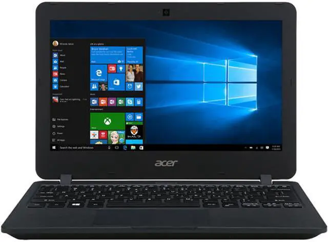 Main image of Acer Laptop TravelMate B TMB117-M-C0DK-US Intel Celeron N3050 (1.60 GHz) 4 GB Memory 32 GB eMMC Intel HD Graphics 11.6" 1366 x 768 Windows 10 Pro 64-Bit