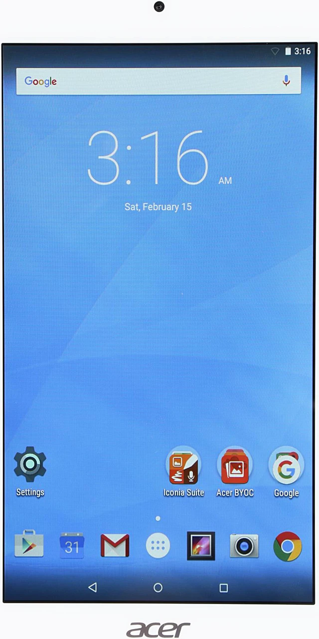Main image of Acer Iconia One 7 B1-770-K3YG 1GB Memory 8GB Flash Storage 7" 1024 x 600 Tablet Android 5.0 (Lollipop) White