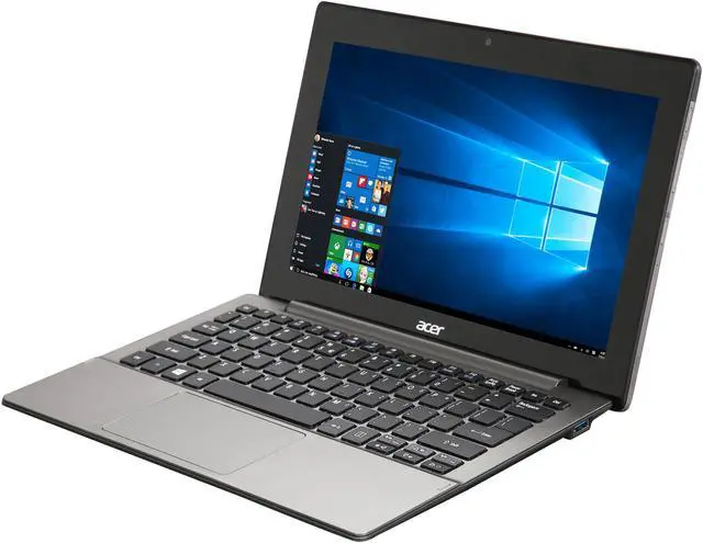 Alt view image 2 of 11 - Acer Aspire SW5-173-648Z Ultrabook Intel Core M 5Y10c (0.80 GHz) 128 GB SSD Intel HD Graphics 5300 Shared memory 11.6" Windows 10 Home (Manufacturer Recertified)
