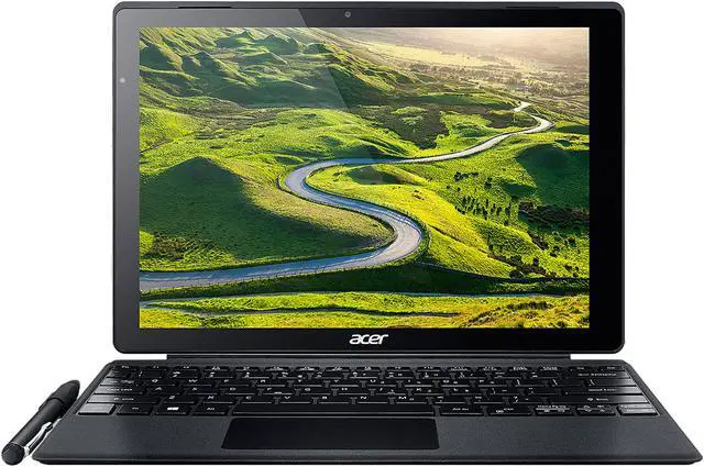 Alt view image 2 of 6 - Acer Aspire Switch Alpha 12 SA5-271P-32AA 2-in-1 Bilingual Tablet Intel Core i3 6100U (2.30 GHz) 4 GB LPDDR3 128 GB SSD Intel HD Graphics 520 12" Touchscreen 2160 x 1440 Windows 10 Pro 64-Bit