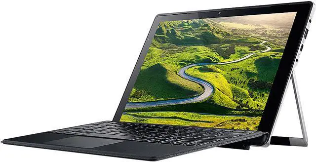Alt view image 3 of 6 - Acer Aspire Switch Alpha 12 SA5-271P-32AA 2-in-1 Bilingual Tablet Intel Core i3 6100U (2.30 GHz) 4 GB LPDDR3 128 GB SSD Intel HD Graphics 520 12" Touchscreen 2160 x 1440 Windows 10 Pro 64-Bit