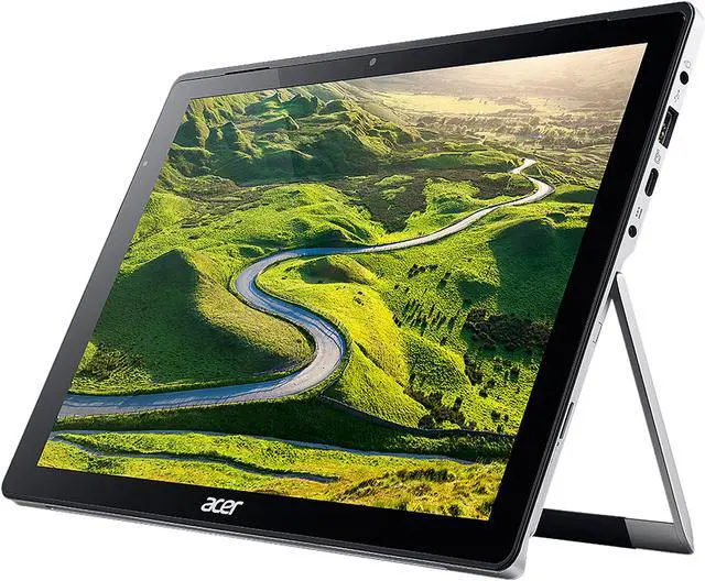 Alt view image 5 of 6 - Acer Aspire Switch Alpha 12 SA5-271P-32AA 2-in-1 Bilingual Tablet Intel Core i3 6100U (2.30 GHz) 4 GB LPDDR3 128 GB SSD Intel HD Graphics 520 12" Touchscreen 2160 x 1440 Windows 10 Pro 64-Bit