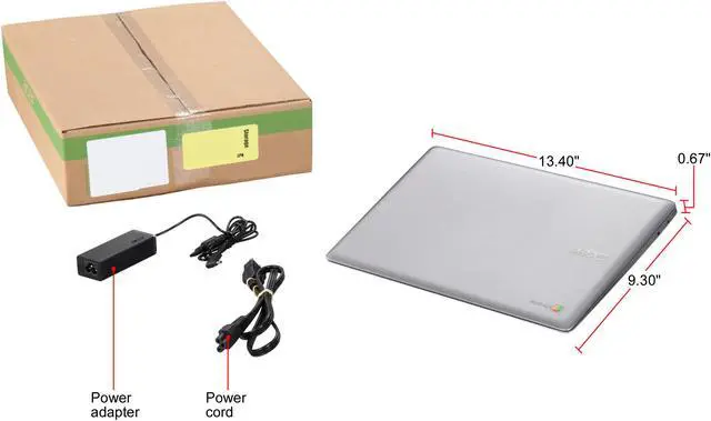 Alt view image 8 of 8 - Acer CB3-431-C5FM Chromebook Intel Celeron N3160 (1.60 GHz) 4 GB LPDDR3 Memory 32 GB Flash 14.0" Chrome OS (Manufacturer Recertified)