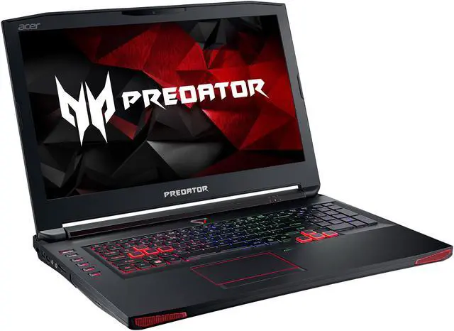 Alt view image 3 of 9 - Acer Predator 17 G9-793-79PE Gaming Laptop Intel Core i7-6700HQ , GeForce GTX 1060, 17.3" Full HD G-SYNC, 16 GB DDR4, 1 TB HDD, 256 GB SSD, Windows 10 Home
