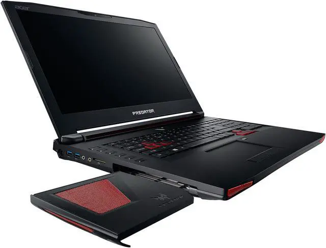 Alt view image 4 of 9 - Acer Predator 17 G9-793-79PE Gaming Laptop Intel Core i7-6700HQ , GeForce GTX 1060, 17.3" Full HD G-SYNC, 16 GB DDR4, 1 TB HDD, 256 GB SSD, Windows 10 Home