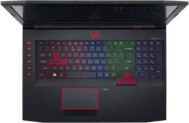 Alt view image 6 of 9 - Acer Predator 17 G9-793-79PE Gaming Laptop Intel Core i7-6700HQ , GeForce GTX 1060, 17.3" Full HD G-SYNC, 16 GB DDR4, 1 TB HDD, 256 GB SSD, Windows 10 Home