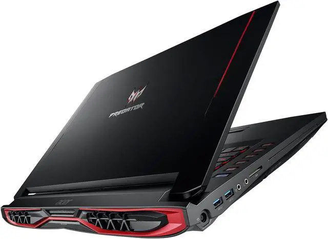 Alt view image 9 of 9 - Acer Predator 17 G9-793-79PE Gaming Laptop Intel Core i7-6700HQ , GeForce GTX 1060, 17.3" Full HD G-SYNC, 16 GB DDR4, 1 TB HDD, 256 GB SSD, Windows 10 Home