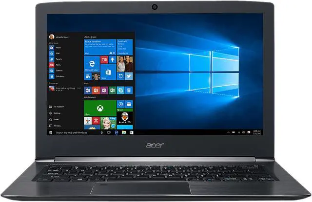 Alt view image 2 of 11 - Acer Intel Core i5-7200U 8GB Memory 256GB SSD Intel HD Graphics 620 13.3" Touch Screen 1920 x 1080 Convertible Ultrabook Windows 10 Home S5-371T-56Q1