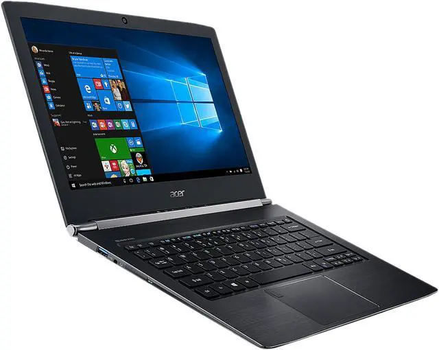 Alt view image 4 of 11 - Acer Intel Core i5-7200U 8GB Memory 256GB SSD Intel HD Graphics 620 13.3" Touch Screen 1920 x 1080 Convertible Ultrabook Windows 10 Home S5-371T-56Q1