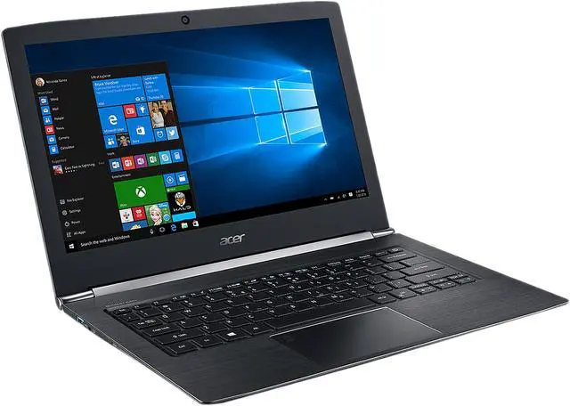 Alt view image 3 of 11 - Acer Intel Core i5-7200U 8GB Memory 256GB SSD Intel HD Graphics 620 13.3" Touch Screen 1920 x 1080 Convertible Ultrabook Windows 10 Home S5-371T-56Q1