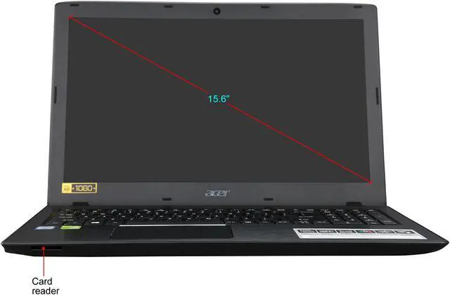Alt view image 6 of 7 - Acer Laptop Aspire E E5-575G-55KK Intel Core i5 7th Gen 7200U (2.50 GHz) 8 GB DDR4 Memory 1 TB HDD NVIDIA GeForce 940MX 15.6" Windows 10 Home ONLY @ NEWEGG