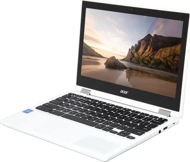Main image of Acer CB5-132T-C8ZW 2-in-1 Chromebook Intel Celeron N3060 (1.60 GHz) 4 GB Memory 16 GB eMMC 11.6" Touchscreen Chrome OS (Manufacturer Recertified)