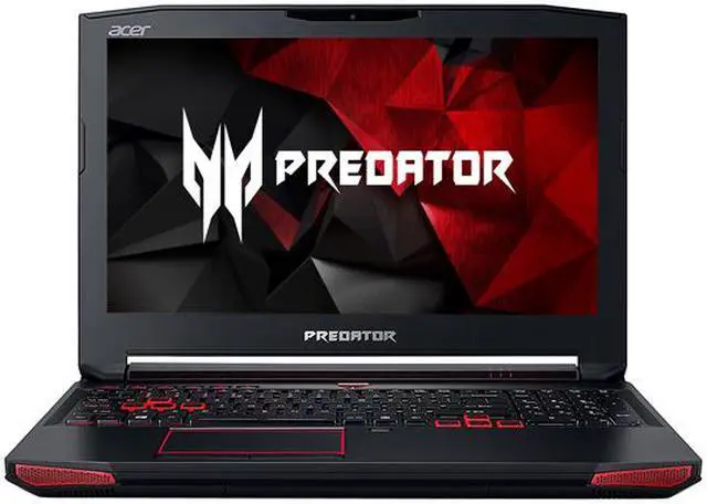 Alt view image 2 of 12 - Acer Predator 15 G9-593-73N6 15.6" Full HD G-SYNC GeForce GTX 1060 6GB VRAM i7-7700HQ 16GB Memory 1TB HDD + 256GB SSD Windows 10 Home VR Ready Gaming Laptop