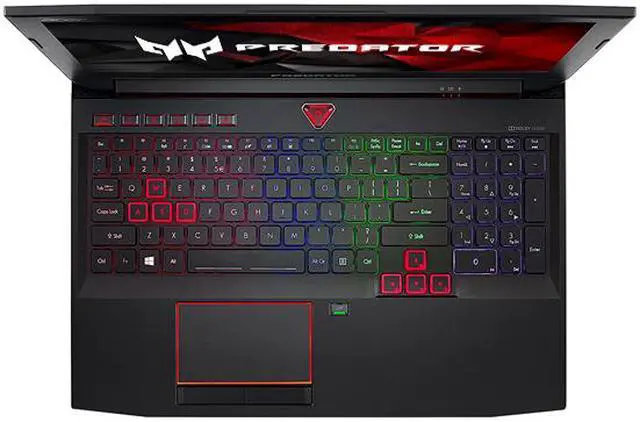 Alt view image 8 of 12 - Acer Predator 15 G9-593-73N6 15.6" Full HD G-SYNC GeForce GTX 1060 6GB VRAM i7-7700HQ 16GB Memory 1TB HDD + 256GB SSD Windows 10 Home VR Ready Gaming Laptop