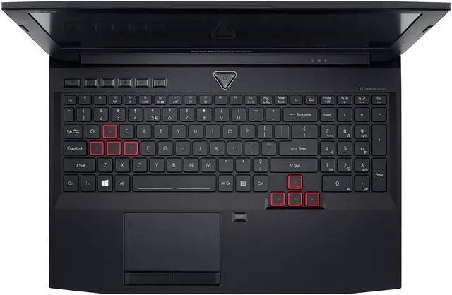 Alt view image 7 of 14 - Acer Predator G9-593-71EH Intel Core i7 7th Gen 7700HQ (2.80 GHz) NVIDIA GeForce GTX 1070 16 GB Memory 256 GB SSD (2 x 128 GB in Raid 0) 1 TB HDD 15.6" Full HD (1920 x 1080) IPS Display with NVIDIA G-SYNC Technology Windows 10 Home 64-Bit