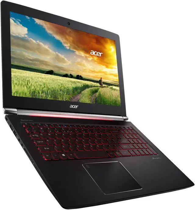 Alt view image 4 of 7 - Acer Aspire V15 Nitro - 15.6" GeForce GTX 1060 - Intel Core i7-7700HQ  - 16GB Memory - 256 GB SSD - Windows 10 Home 64-Bit - Gaming Laptop - IPS (VN7-593G-73KV )
