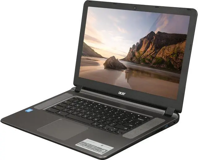 Main image of Acer CB3-532-C47C Chromebook Intel Celeron N3060 (1.60 GHz) 2 GB Memory 16 GB Flash 15.6" Chrome OS (Manufacturer Recertified)