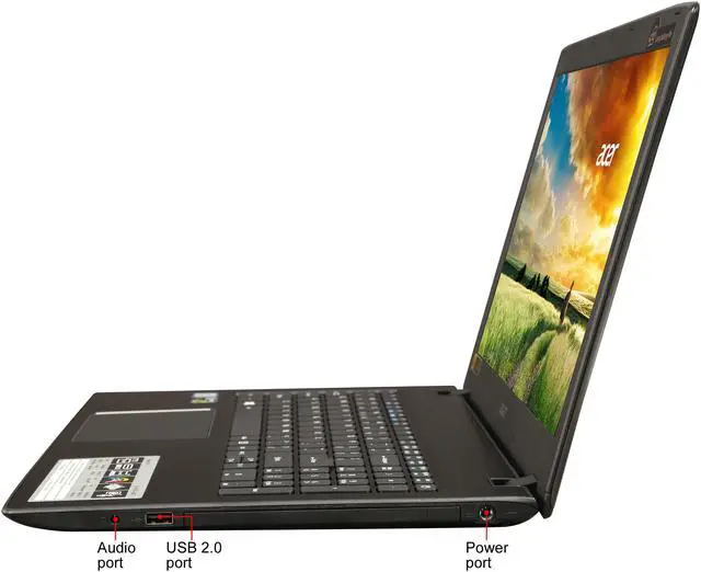 Alt view image 2 of 8 - Acer Aspire E5-575G-562T 15.6" Intel Core i5 7th Gen 7200U (2.50 GHz) NVIDIA GeForce GTX 950M 8 GB DDR4 Memory 128 GB SSD 1 TB HDD Windows 10 Home 64-Bit Gaming Laptop -- ONLY @ NEWEGG