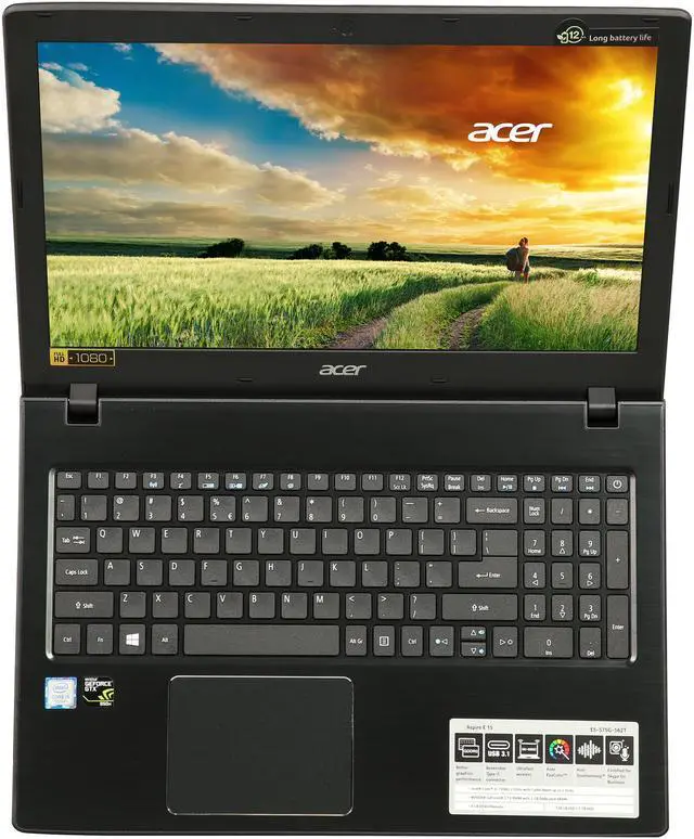 Alt view image 6 of 8 - Acer Aspire E5-575G-562T 15.6" Intel Core i5 7th Gen 7200U (2.50 GHz) NVIDIA GeForce GTX 950M 8 GB DDR4 Memory 128 GB SSD 1 TB HDD Windows 10 Home 64-Bit Gaming Laptop -- ONLY @ NEWEGG