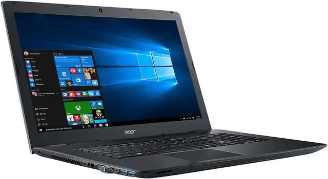 Alt view image 2 of 5 - Acer Aspire - 17.3" NVIDIA GeForce GTX 950M - Intel Core i5-7200U - 8 GB DDR4 Memory - 256 GB SSD - Windows 10 Home 64-Bit - Gaming Laptop - (E5-774G-56SX )