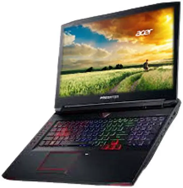 Alt view image 3 of 3 - Acer Predator G9-793-741K 17.3" 4K/UHD Intel Core i7 6th Gen 6700HQ (2.60 GHz) NVIDIA GeForce GTX 1070 32 GB Memory 256 GB SSD 2 TB HDD Windows 10 Home 64-Bit Gaming Laptop (Manufacturer Recertified)