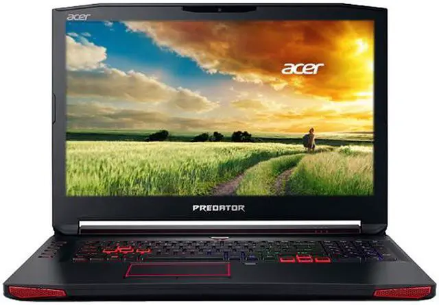 Alt view image 2 of 3 - Acer Predator G9-793-741K 17.3" 4K/UHD Intel Core i7 6th Gen 6700HQ (2.60 GHz) NVIDIA GeForce GTX 1070 32 GB Memory 256 GB SSD 2 TB HDD Windows 10 Home 64-Bit Gaming Laptop (Manufacturer Recertified)