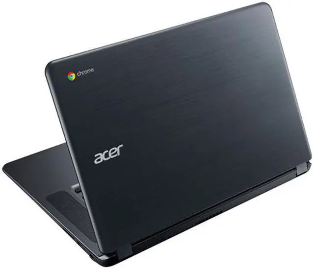 Alt view image 8 of 9 - Acer CB3-532-C42P 15.6" Active Matrix TFT Color LCD Chromebook - Intel Celeron N3060 Dual-core (2 Core) 1.60 GHz - 4 GB LPDDR3 - 16 GB Flash Memory - Chrome OS - 1366 x 768 - ComfyView - Granite Gray