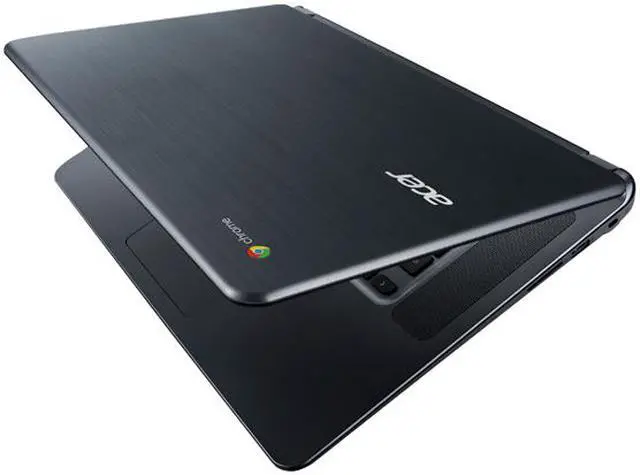 Alt view image 3 of 9 - Acer CB3-532-C42P 15.6" Active Matrix TFT Color LCD Chromebook - Intel Celeron N3060 Dual-core (2 Core) 1.60 GHz - 4 GB LPDDR3 - 16 GB Flash Memory - Chrome OS - 1366 x 768 - ComfyView - Granite Gray