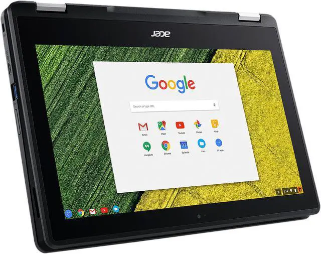 Alt view image 5 of 15 - Acer R751TN-C5P3 Chromebook Intel Celeron N3350 (1.1 GHz) 4 GB Memory 32 GB eMMC 11.6" Chrome OS