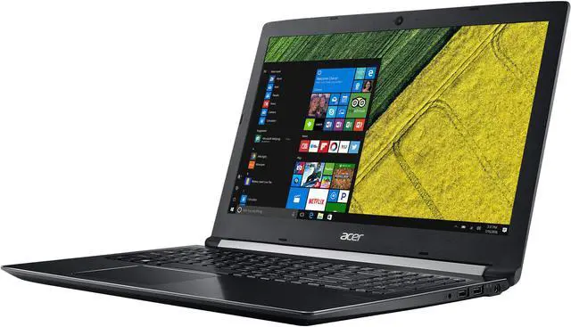 Main image of Acer Laptop Aspire 5 Intel Core i5-7200U 8 GB DDR4 Memory 256 GB SSD Intel HD Graphics 620 15.6" Non-Touch Screen Windows 10 Home 64-Bit A515-51-53TH