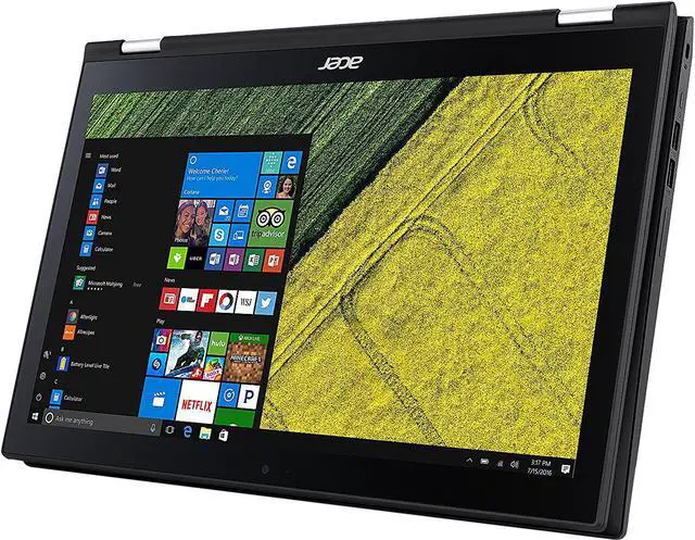 Main image of (Acer Certified) Acer Spin 3 SP315-51-548W Intel Core i5 6th Gen 6200U (2.30 GHz) 8 GB Memory 1 TB HDD Intel HD Graphics 520 15.6" Touchscreen 1920 x 1080 2-in-1 Laptop Windows 10 Home 64-Bit