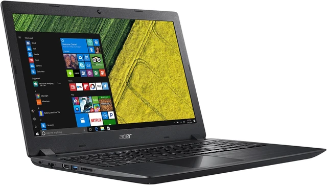 Alt view image 3 of 9 - Acer Aspire 3 15.6" Intel Core i3-7100U 4GB Memory Windows 10 Home 64-Bit A315-51-31GK