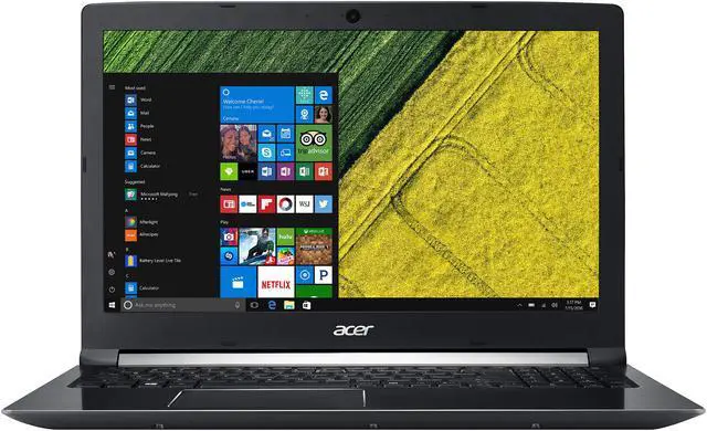 Alt view image 2 of 9 - Acer - 17.3" GeForce GTX 1060 - Intel Core i7-7700HQ - 16GB Memory - 256 GB SSD - Windows 10 Home 64-Bit - Gaming Laptop - IPS (A717-71G-707B )