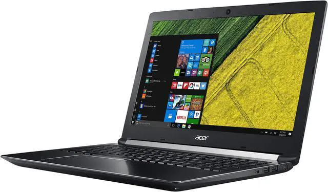 Main image of Acer - 17.3" GeForce GTX 1060 - Intel Core i7-7700HQ - 16GB Memory - 256 GB SSD - Windows 10 Home 64-Bit - Gaming Laptop - IPS (A717-71G-707B )