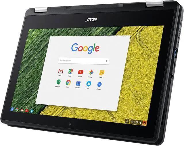 Alt view image 8 of 16 - Acer Spin 11 R751T-C4XP 11.6" Touchscreen LCD 2 in 1 Chromebook - Intel Celeron N3350 Dual-core (2 Core) 1.10 GHz - 4 GB LPDDR4 - 32 GB Flash Memory - Chrome OS - 1366 x 768 - In-plane Switching (IPS)