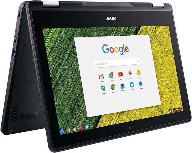Alt view image 7 of 16 - Acer Spin 11 R751T-C4XP 11.6" Touchscreen LCD 2 in 1 Chromebook - Intel Celeron N3350 Dual-core (2 Core) 1.10 GHz - 4 GB LPDDR4 - 32 GB Flash Memory - Chrome OS - 1366 x 768 - In-plane Switching (IPS)