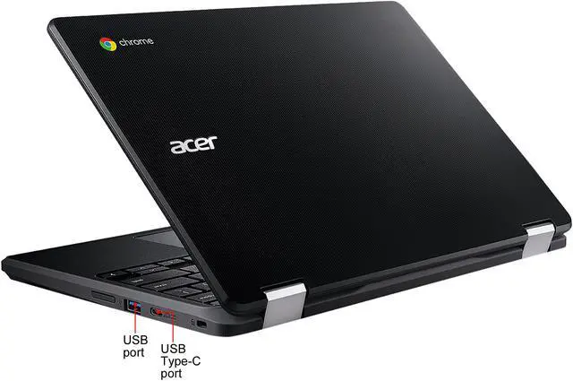 Alt view image 16 of 16 - Acer Spin 11 R751T-C4XP 11.6" Touchscreen LCD 2 in 1 Chromebook - Intel Celeron N3350 Dual-core (2 Core) 1.10 GHz - 4 GB LPDDR4 - 32 GB Flash Memory - Chrome OS - 1366 x 768 - In-plane Switching (IPS)