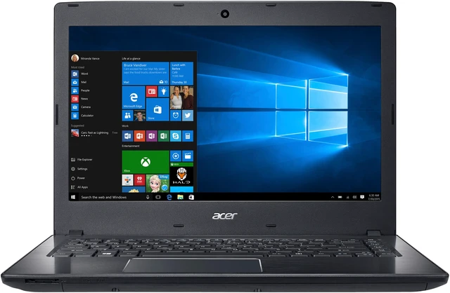 Alt view image 2 of 8 - Acer TravelMate P2 14.0" Intel Core i5-6200U 8GB Memory Windows 10 Pro 64-Bit TMP249-M-50XC